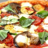 Metropolitan Pizza · San Marzano tomatoes, fior di latte, prosciutto cotto (ham), crimini mushrooms, basil and ol...
