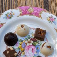 Chocolate Box · 6 pieces of artisan chocolates of your choice.