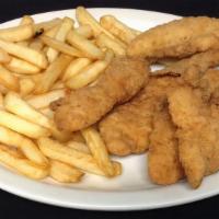 Chicken Tenders(3Pc) · Served with french fries.