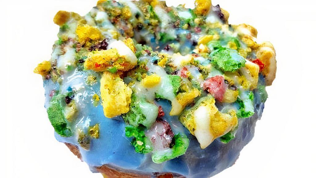 Smurf Balls · Mixed Berry Glazed Teased with Captain Crunch & Cream Drizzle