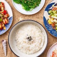 The Poke Co. Large Family Meal · Serves about 5-6 people. Includes three poke options, 3 base, toppings, and 15 pieces of fri...