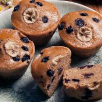 Muffin · Vegan Zucchini Muffin OR
Blueberry Crumb Muffin