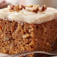 Carrot Cake  · (Cream Cheese Frosting)
For 9