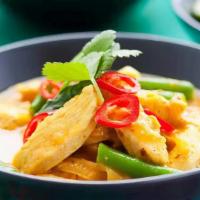 Red Curry · Spicy. Choice of vegetable, chicken, roast pork, beef or shrimp.