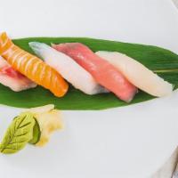 Sushi Appetizer · Five pieces nigiri sushi.