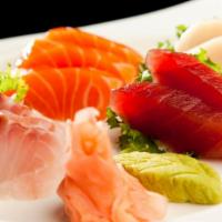 Sashimi Appetizer · Fresh sliced assorted raw fish.