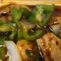 Fish Fillet With Black Bean Sauce  豉汁魚片 · 