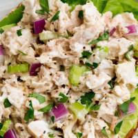 Tuna Salad · With coleslaw, served over a bed of fresh green.