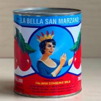 Canned Tomatoes · La Bella San Marzano Italian plum whole peeled tomatoes. A Ciao, Gloria favorite. 28oz can.