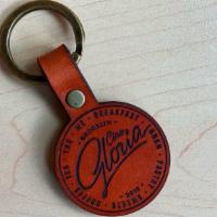 Ciao, Gloria Keychain · Commemorate your food order with a lovely leather Ciao Gloria keychain!