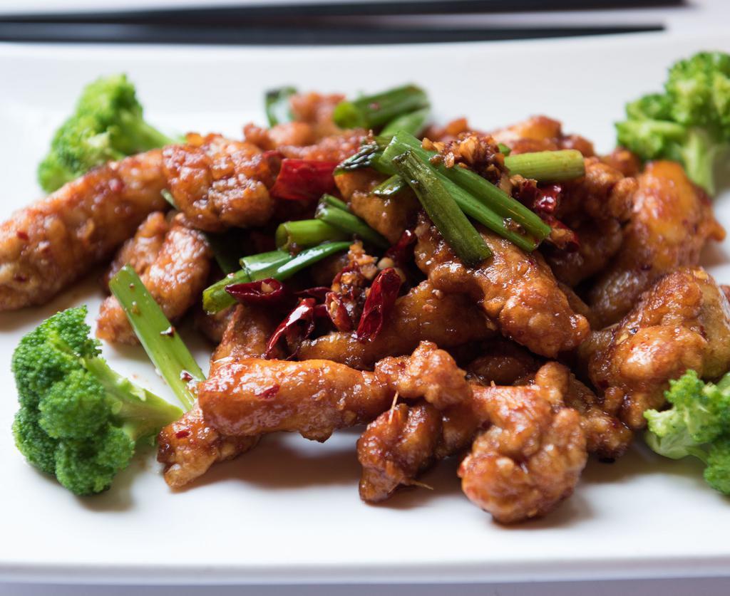 Szechuan Gourmet Chicken · Hot & Spicy