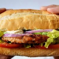 Chicken Milanesa Sandwich Combo · fried breaded chicken, served with , lettuce, tomato, mayonnaise,french fries, and can soda