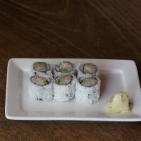 Hamachi Roll · Six pieces cut maki roll. Japanese yellowtail and scallion.