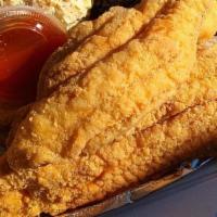 Catfish Dinner  · Comes with two sides your choice