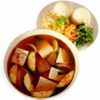 Tofu Soup · Beaf soup with korean hot sauce