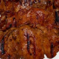 Side Of Bbq Chicken · Charbroiled, seasoned in our special sauce.
