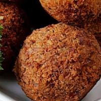 Falafel (Side Order) · World-famous middle eastern appetizer made of chickpeas, fava beans, parsley, herbs, spices,...