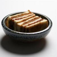 Katsu Sando · White Bread, Pork Katsu, Onion Jam