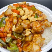 Kung Pao Chicken · Nuts, spicy.