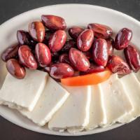 Syrian Cheese And Kalamata Olives · 