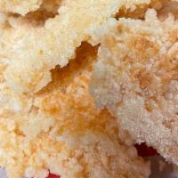 Crunchy Rice (누룽지) · Fried Crispy Rice Snack - sprinkled with xylitol sugar