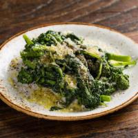 Cime Di Rapa · sautéed broccoli rabe, black pepper, Pecorino Romano