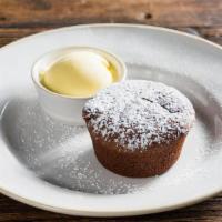 Torta Al Cioccolato · cocoa and almond flour cake, vanilla gelato (gluten-free)