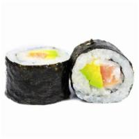 Yummy Roll · Delicious roll stuffed with fresh cucumber and avocado, a generous sprinkle of black pepper ...