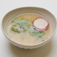 Miso Soup · Seaweed, Tofu, Scallion
