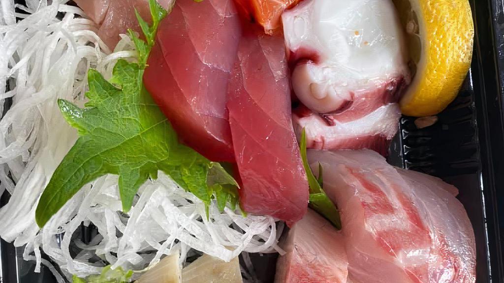 Sashimi Combo · Assorted fish.