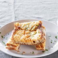 Crusty Garlic Bread · Parmesan, paprika