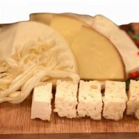 Cheese Platter · Selection of traditional Georgian cheeses-Sulguni, Imeruli, Guda, Qartuli