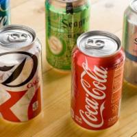 Soft Drinks · 8 oz. canned soft drinks.