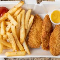 3 Chicken Tenders & French Fries · 