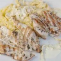 Fettuccine Alfredo · “Old World Classic” made with cream, butter and parmesan cheese