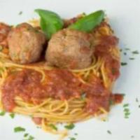 Spaghetti With Meatballs · Just like grandma