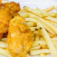 Wings (5 Pcs.) French Fries & Soda · 