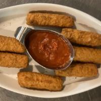 Mozzarella Sticks · Seven pieces.