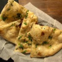 Garlic Naan · Indian flat bread with fresh garlic