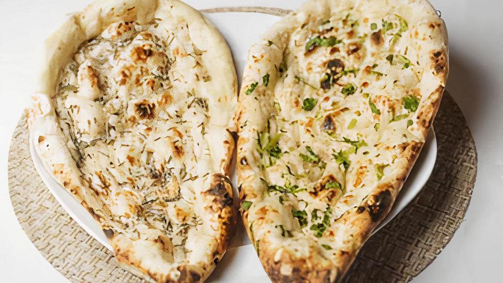 Rosemary Naan · Bread flavored with rosemary, olive oil
