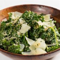 Tuscan Kale Salad - Individual Size · creamy anchovy dressing, parmesan crumble