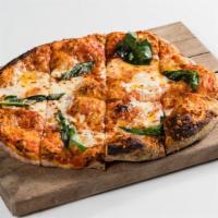 Margherita Pizza · fresh mozzarella, fresh basil, tomato