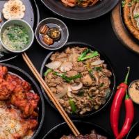Soju Haus Home Party Pack C
 · Choose your five favorite soju haus foods (2 appetizer / 3 main )