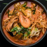 Spicy Mixed Seafood Soup
 · Spicy. 해물 짬뽕탕