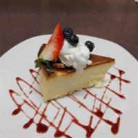 -Creme Brulee Cheesecake · NY Style Cheesecake with Caramelized Sugar on top