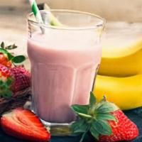Razzle Dazzle · STRAWBERRY, BANANA, MILK, BLENDED WITH ICE SOME SUGAR