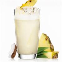 Pina Colada · PINEAPPLE , COCO, BLENDED WITH MILK, ICE AND SOME SUGAR