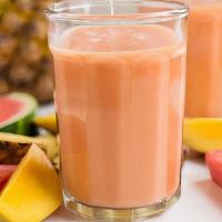 Juicy Jizzy · WATERMELON, PINEAPPLE, BLENDED WITH ICE AND SOME SUGAR