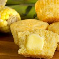 Corn Muffin · Freshly baked Corn Muffin.