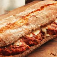 Chicken Parmigiana Sub (Whole) · Chicken, parmesan, and classic cheese.